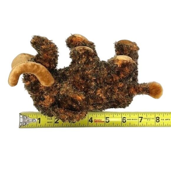 2/$15 Ty Beanie Babies Giganto Wooly Mammoth Plush Brown 7" Stuff Heart Tag 2001 - Picture 11 of 11